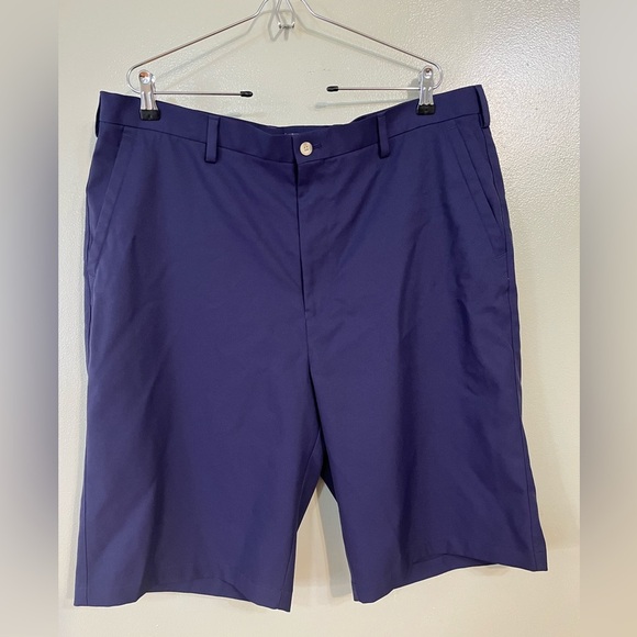 Peter Millar Crown Sport Golf Men's Navy Shorts 12” Size 40 - Picture 1 of 7